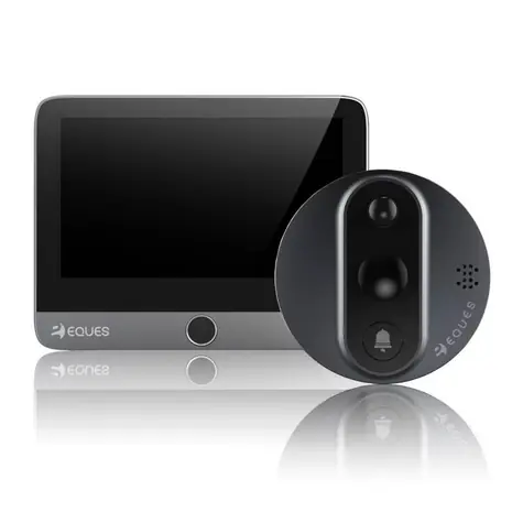 Eques Mini 3S - Digitální dveřní Wi-Fi kukátko 