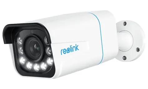 Reolink P430 černá / Venkovní IP kamera / 3840 × 2160 / IP67 / mikrofon & repro / IR / PoE