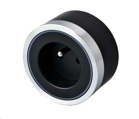 Viking zásuvkový modul A30 stříbrno-černá / zásuvka 230 V