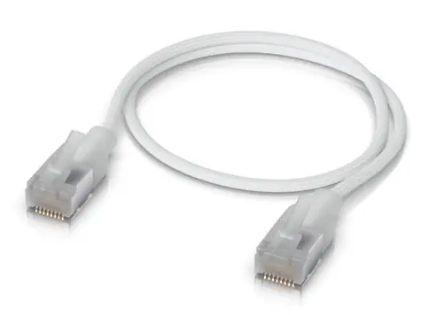 Ubiquiti UniFi Premium Patch Cable 10 GbE 30cm bílá