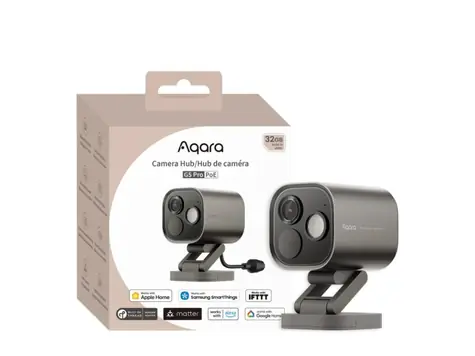 AQARA Camera Hub G5 Pro POE (CH-C03D) šedá / venkovní IP kamera s funkcí hubu / 2688x1520 