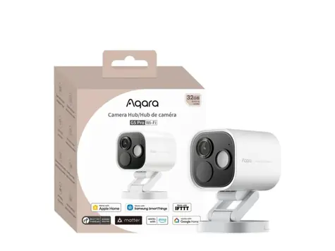 AQARA Camera Hub G5 Pro Wi-Fi (CH-C07DW) bílá / venkovní kamera s funkcí hubu / 2688x1520 