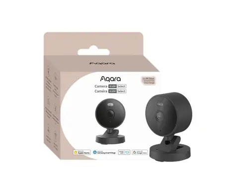 AQARA Camera G100 Select (CH-C08D) černá / Vnitřní IP kamera / 2K / 140° / Wi-Fi / microSD