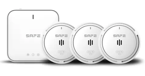 SAFE SET FIRE BASIC PLUS / Set rozšířené ochrany domova před kouřem a požárem