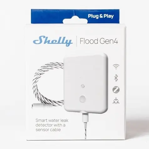 Shelly Flood Gen4 / záplavový senzor / WiFi / Bluetooth