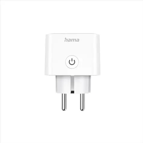Hama SMART WiFi zásuvka bílá / Matter / WiFi 2,4 GHz 