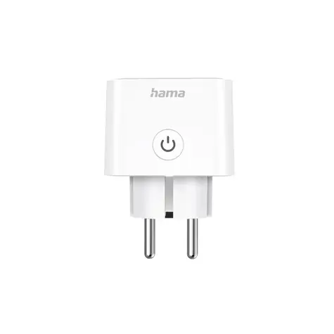Hama SMART WiFi zásuvka bílá / Matter / měření spotřeby / WiFi 2,4 GHz