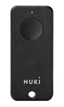 Nuki Fob černá / elektronická klíčenka pro Nuki Smart Lock / Bluetooth / IP65 / dosah 15 m