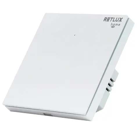 RETLUX RSH 301 Smart vypínač pod omýtku 1 tlačítko bílá / ZigBee 2.4GHz / 3–600 W