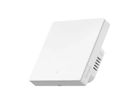 SONOFF SwitchMan Chytrý Nástěnný Vypínač M5 Matter / 1-tlačítko / 86 mm / bílá