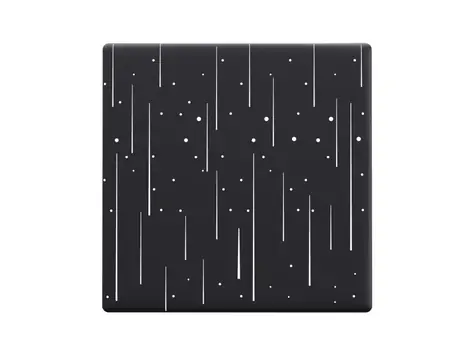 SONOFF TX Ultimate Kryt Vypínače 1-tlačítkový / 86mm / Hvězdy