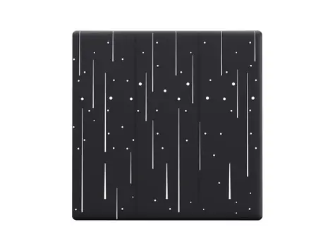 SONOFF TX Ultimate Kryt Vypínače 3-tlačítkový / 86mm / Hvězdy