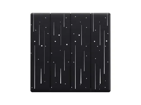 SONOFF TX Ultimate Kryt Vypínače 4-tlačítkový / 86mm / Hvězdy