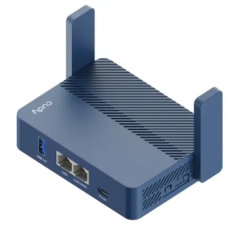 Cudy AX3000 router / 1x WAN + 1x LAN RJ45 1000Mbps / 2.4 GHz / 5 GHz