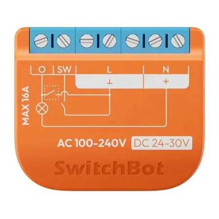 SwitchBot Relay Switch 1PM / chytré relé s měřením spotřeby / 1 kanál / Bluetooth / Wi-Fi