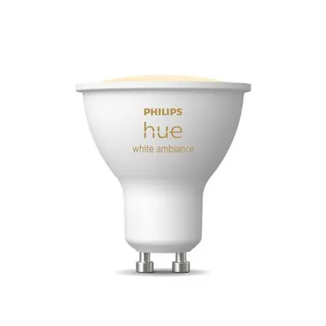 Philips Hue WA LED žárovka 4.2W 1ks / GU10 / 400lm / 2200K-6500K / IP20