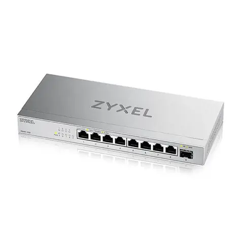 Rozbaleno -ZyXEL XMG-108 / Desktop Switch / 8x RJ45 2.5G / 1x SFP+ / rozbaleno