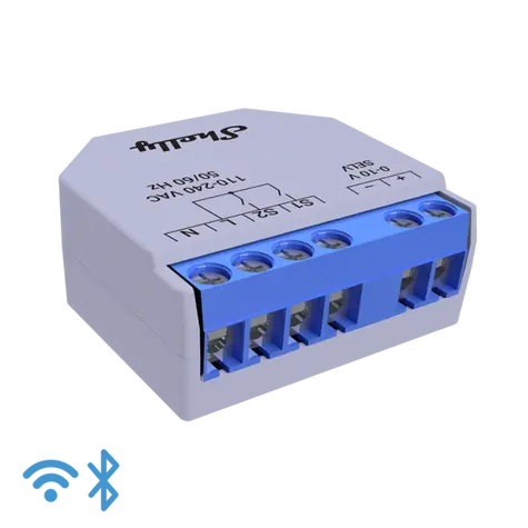 Rozbaleno - Shelly Plus 0-10V Dimmer - stmívací modul (WiFi) / rozbaleno