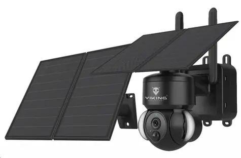 Viking HDs02 4G venkovní solární IP kamera černá / 2MP / 1920x1080 / slot na microSD kartu / IP66