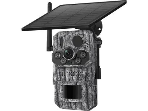 Viking HDs05 4G venkovní solární IP kamera černá / 3MP / 2304 x 1296 / slot na microSD kartu / IP66