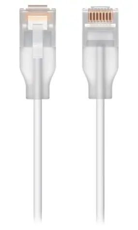 Ubiquiti UniFi Etherlighting Patch kabel 15cm / RJ45 / Cat6 / 2.5GbE / 10GbE