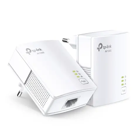 Rozbaleno - TP-Link TL-PA7017 KIT bílá / Powerline Kit 2ks / 1000Mbps / 1xGLAN / rozbaleno