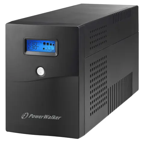 Rozbaleno - PowerWalker VI 3000 SCL FR / záložní zdroj UPS / 3000 VA / 1800 W / 4x FR / RJ11 / USB / rozbaleno