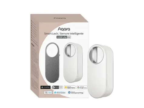 Rozbaleno - AQARA Smart Lock U200 Lite Kit (EL-D03D) bílá / Smart Zámek / rozbaleno