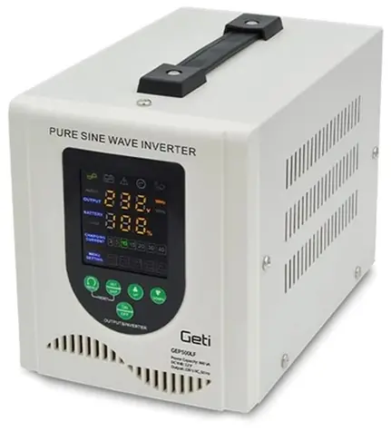 Solarmi GETI GEP500LF 800VA UPS / záložní zdroj / 800VA / 500W / 2 zásuvky