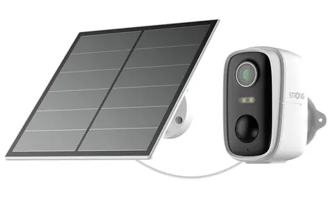 STRONG FALKY-2KS / Aku venkovní IP kamera / Wi-Fi 6 / 3Mpix / objektiv 3.2mm / IR LED / IP65 / solární panel