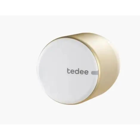 Tedee PRO Zlatá Limitovaná Edice / Chytrý zámek / Bluetooth & Wi-Fi
