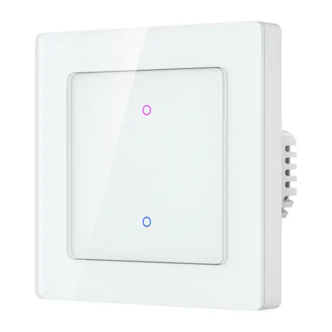 Avatto TS20-EU-W2 Dotykový spínač světla WiFi (2 okruhy) bílá