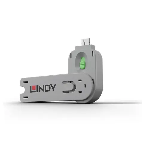 Lindy 40621 Blokátor portů USB-A zelená