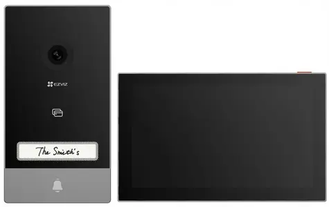 EZVIZ HP7 Chytrý domácí interkom černo-stříbrná / Wi-Fi / FHD / dotykový monitor 7