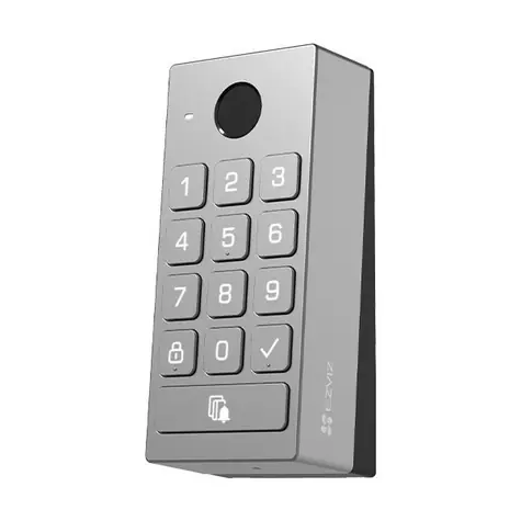 Rozbaleno - EZVIZ DL01BCP Klávesnice pro chytrý zámek EZVIZ DL01 Pro šedá / Bluetooth / Zigbee / rozbaleno