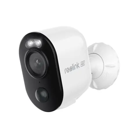 Rozbaleno - Reolink Argus Series B350 bílá / bezdrátová IP kamera / 3840 x 2160 / baterie / IP65 / WiFi / MicroSD  / rozbaleno