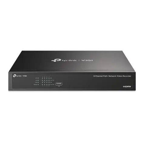 Rozbaleno - TP-Link VIGI NVR1008H-8P / NVR / 8 kanálů / HDMI / LAN / VGA / 2x USB / PoE / rozbaleno