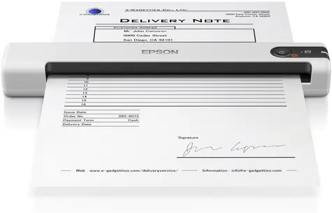 EPSON WorkForce DS-70 / Mobilní Skener / A4 / 600 dpi / USB 2.0 /  ADF