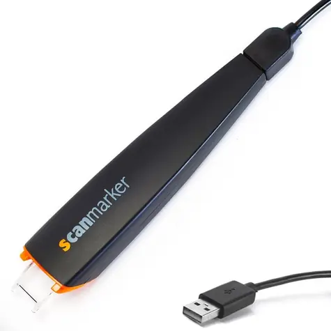 Ectaco Scanmarker kapesní skener černá / USB 