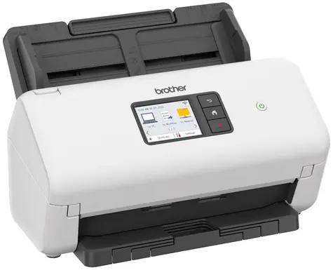 Brother ADS-4500W stolní skener bílá / A4 / 600 dpi / 35 ppm / USB 3.0 / ADF