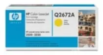 HP Q2672A originální toner / CLJ 3500, 3550 / 4.000 stran / Žlutý