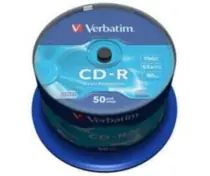 Verbatim 50ks CD-R 700MB 52x (Extra Protection) / Spindl