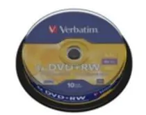 Verbatim 10ks DVD+RW 4.7GB 4x / Spindl