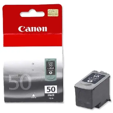 Canon PG-50 originální cartridge / 22 ml / černá