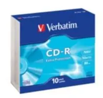 Verbatim 10ks CD-R 700MB 52x (Extra Protection) / SlimCase