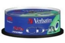 Verbatim 25ks CD-R 700MB 52x / Extra Protection / Spindl