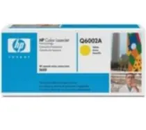 HP Q6002A originální toner / CLJ 1600, 2600n / 2.000 stran / Žlutý