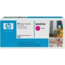 HP Q6003A originální toner / CLJ 1600, 2600n / 2.000 stran / Fialový