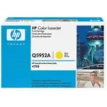HP Q5952A originální toner / CLJ 4700 / 10.000 stran / Žlutý