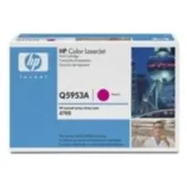 HP Q5953A originální toner / CLJ 4700 / 10.000 stran / Fialový